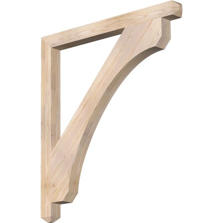 Ekena Millwork Legacy Craftsman Smooth Bracket, Douglas Fir, 3 1/2"W x 44"D x 48"H BKT04X44X48LEC04SDF